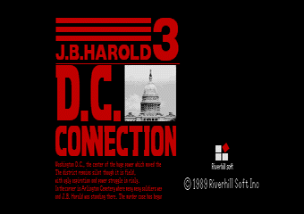 JBハロルドの事件簿#4 - D.C.コネクション